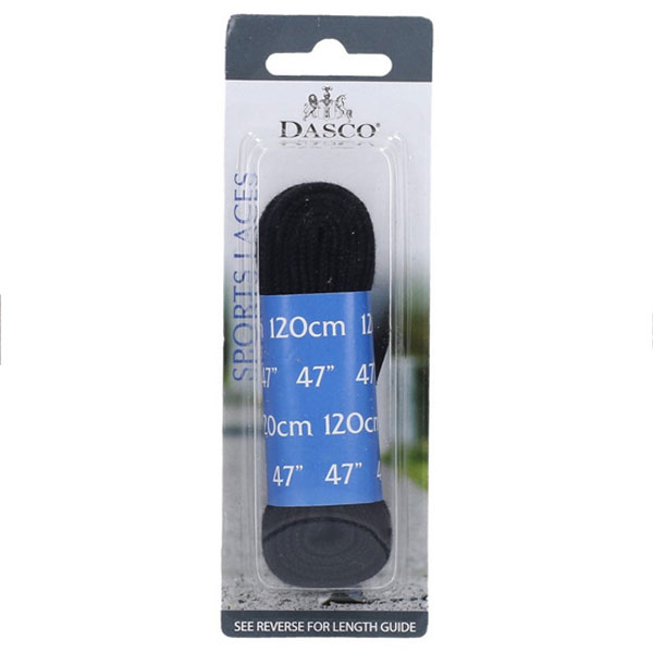 120cm Flat Boot Laces Set of 6
