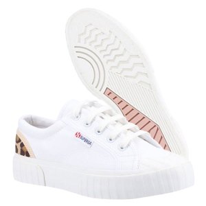 2630 Stripe Pad Leopard Shoes