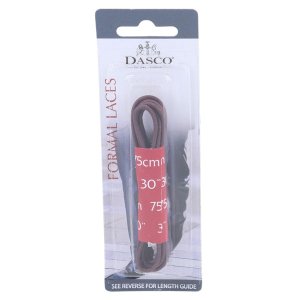 75cm Thin Waxed Footwear Laces 6 Pack