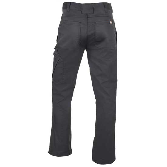 Black Action Flex Work Trousers