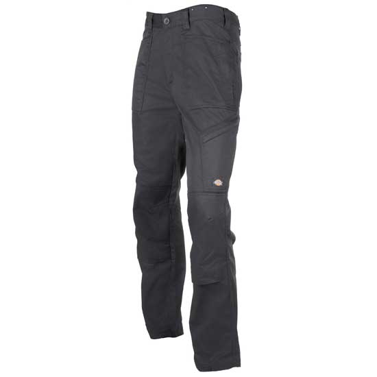 Black Action Flex Work Trousers