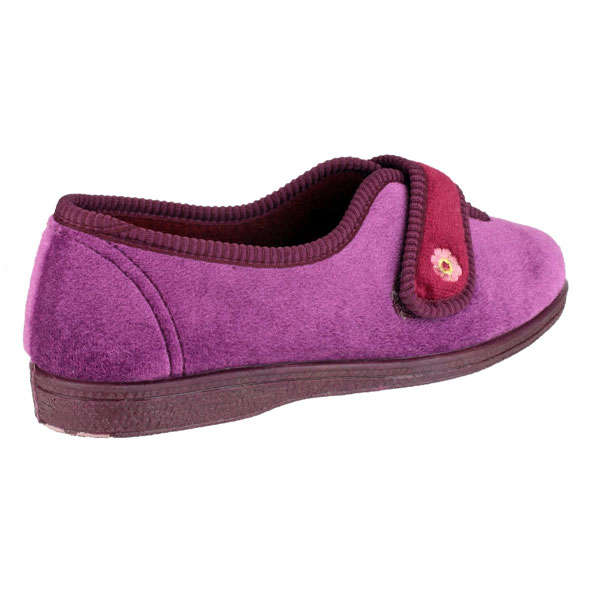 Andrea SoftStep Touch Fastening Slipper