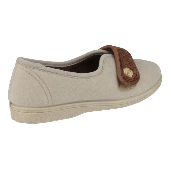 Andrea SoftStep Touch Fastening Slipper