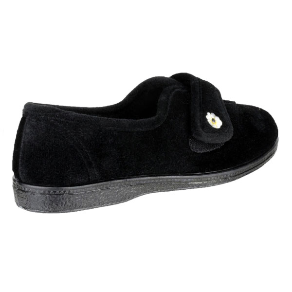 Andrea SoftStep Touch Fastening Slipper