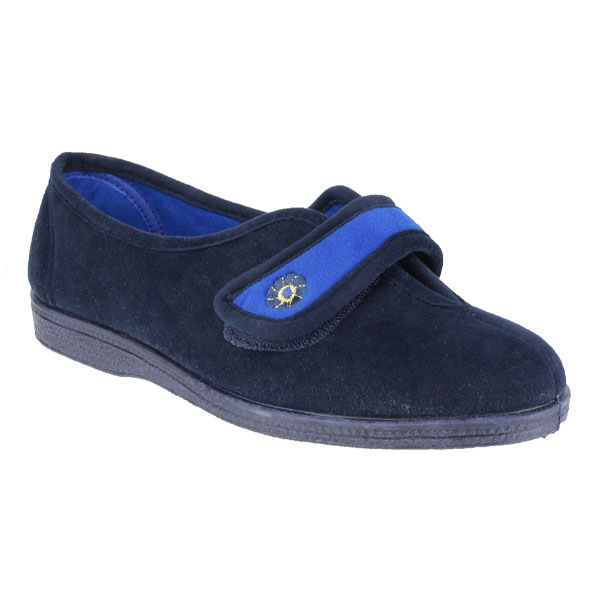 Andrea SoftStep Touch Fastening Slipper
