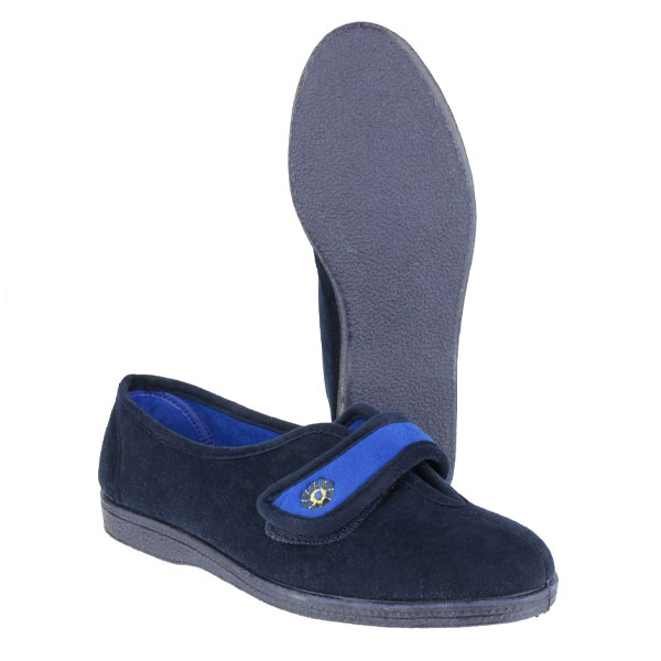 Andrea SoftStep Touch Fastening Slipper