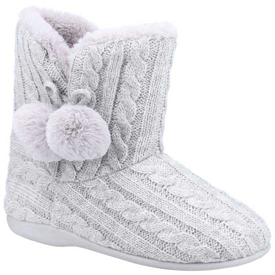 Apple Pull-On Bootie Slipper