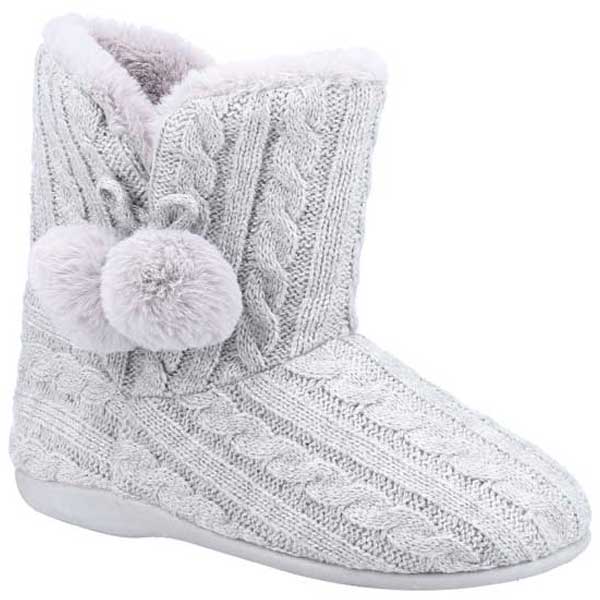 Apple Pull-On Bootie Slipper