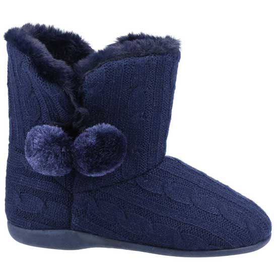 Apple Pull-On Bootie Slipper