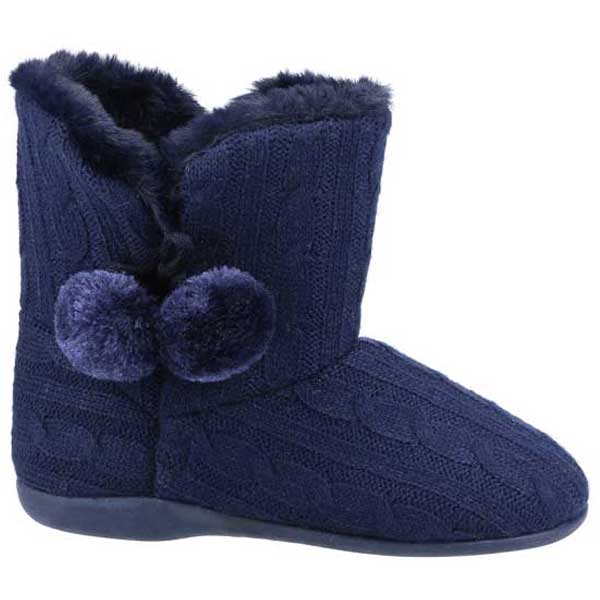 Apple Pull-On Bootie Slipper
