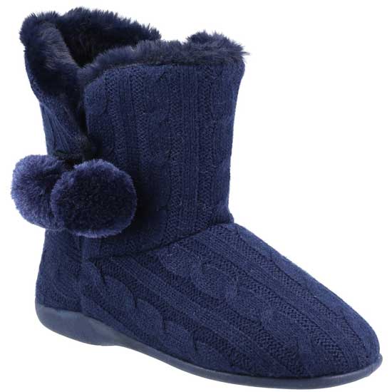 Apple Pull-On Bootie Slipper