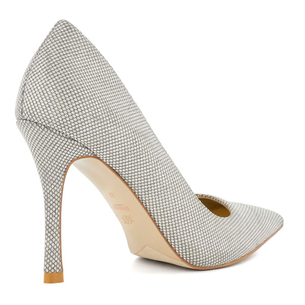 Attention Bold Heel Court Shoes