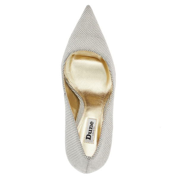 Attention Bold Heel Court Shoes