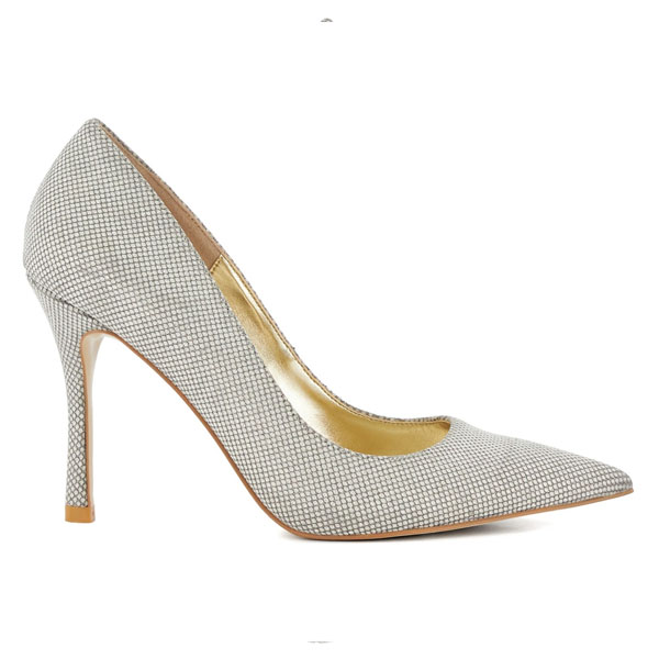 Attention Bold Heel Court Shoes