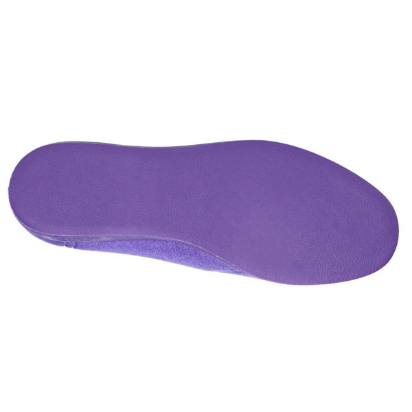 Audrey Ladies Velour Floral Print Slippers