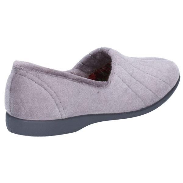 Audrey Floral Cotton Lined Slippers