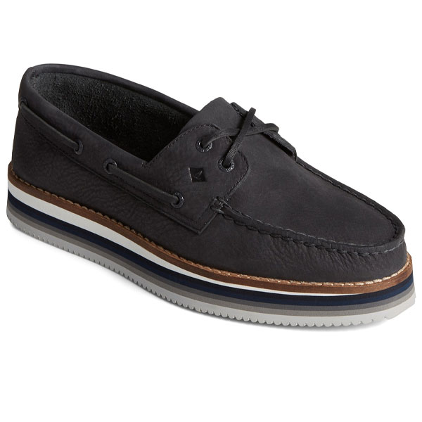 Authentic Original Stacked Comfort Boat Shoe