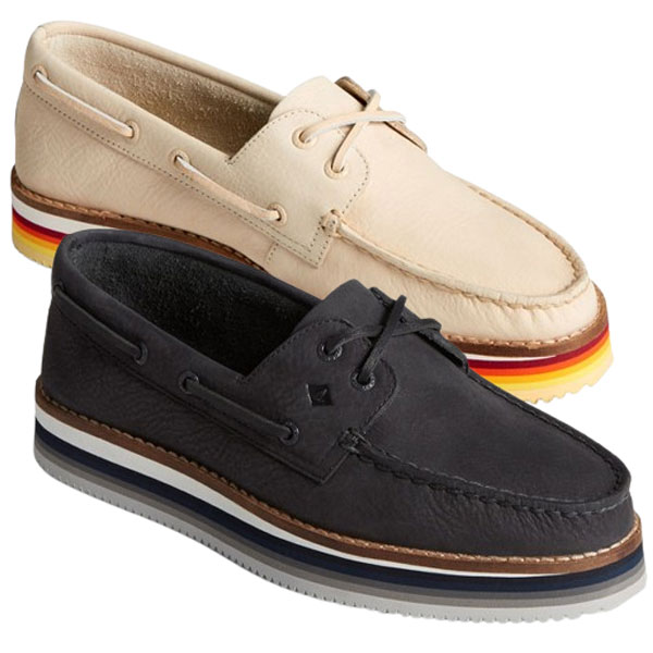 Authentic Original Stacked Comfort Boat Shoe