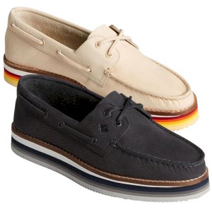 Authentic Original Stacked Comfort Boat Shoe