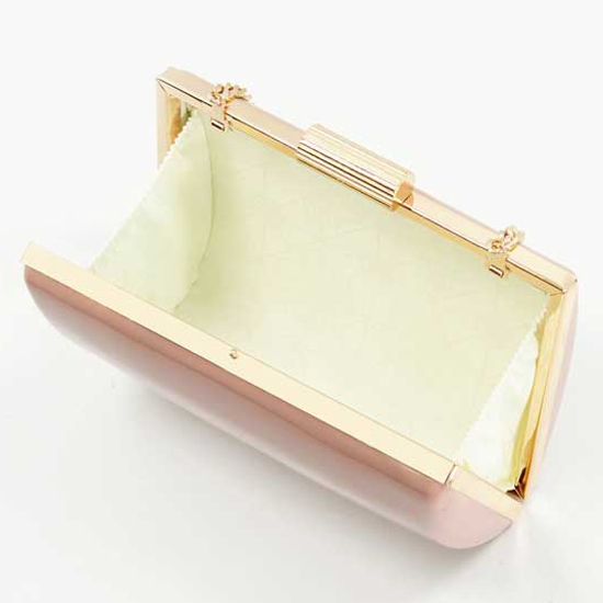 Belleview Clutch Elegant Gold Chain Evening Bag