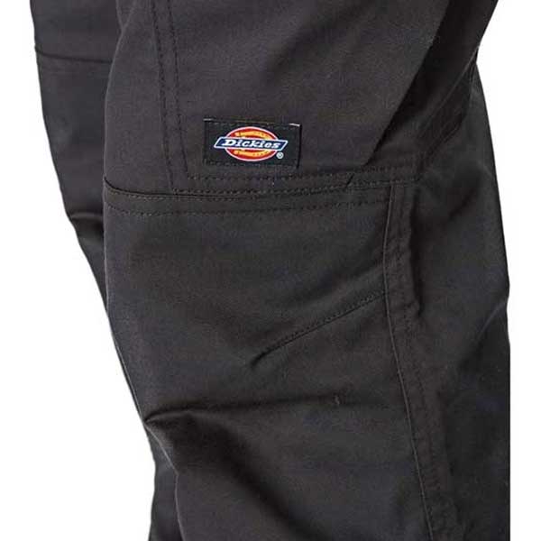 Black Action Flex Work Trousers