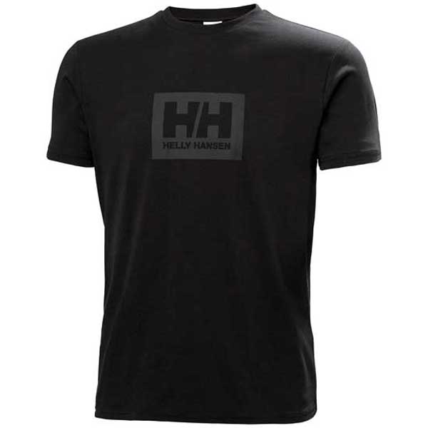 Black HH Box Tee 2.0 Classic Fit Look