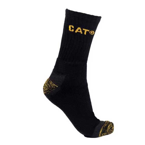 Black Work Sock Durable Fit 3 Pair Pack