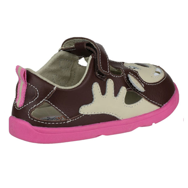 Bobo the Monkey Touch Fastening Girls Shoes 