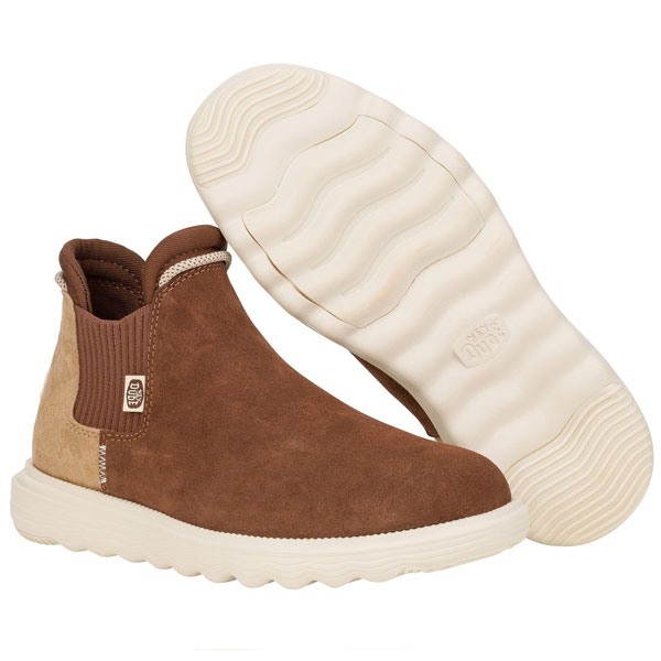 Branson Memory Foam Suede Ankle Boots