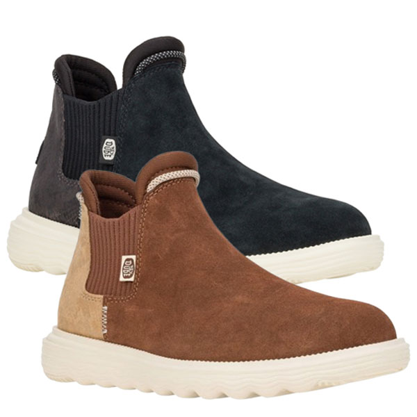 Branson Memory Foam Suede Ankle Boots