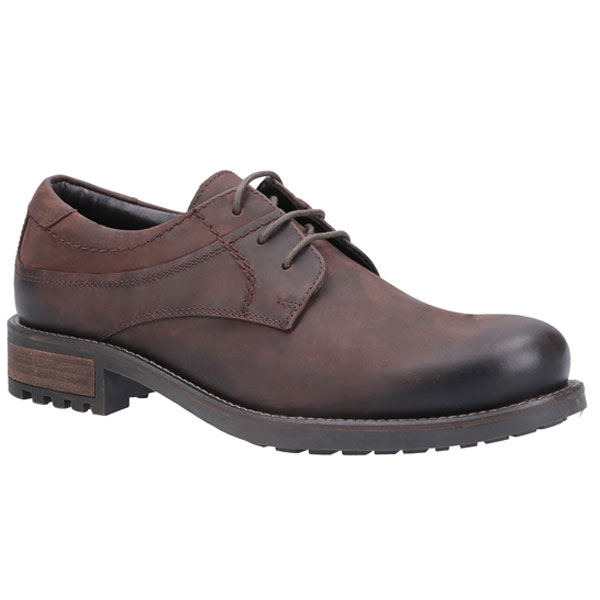 Brookthorpe Leather Plain Toe Shoes