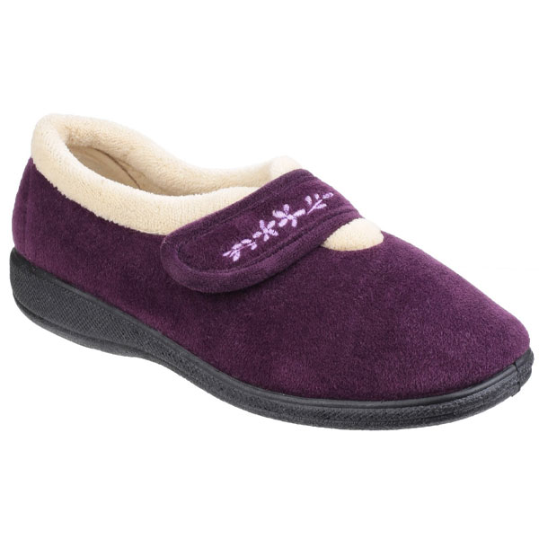 Capa Memory Foam Touch-Fastening Slipper