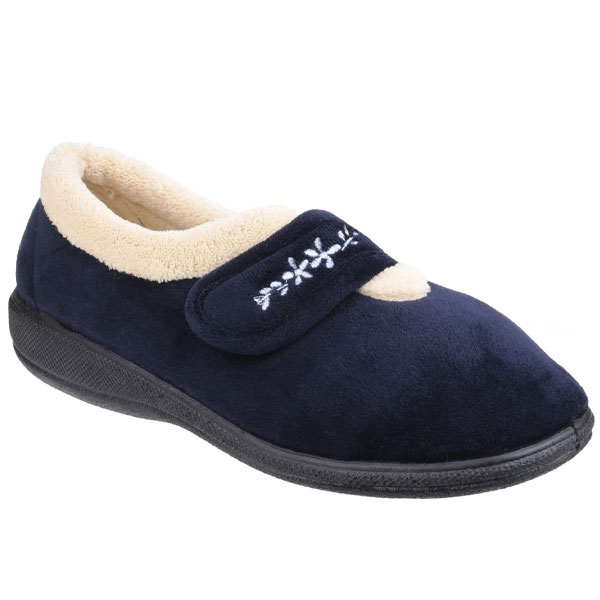 Capa Memory Foam Touch-Fastening Slipper