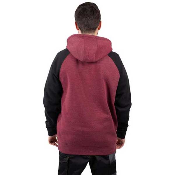 Classic Fit Raglan Hooded Sweatshirt Style