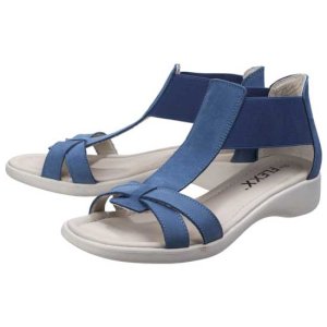 Con Band Casual Open Toe Nubuck Sandal