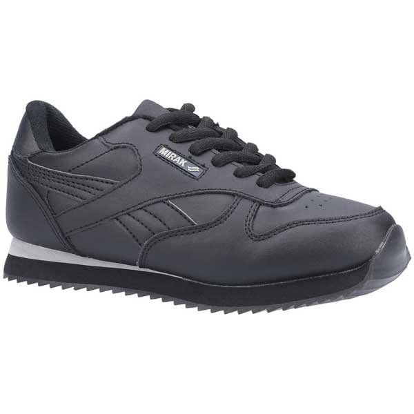 Consul Comfortable Lace-Up Leather Trainer