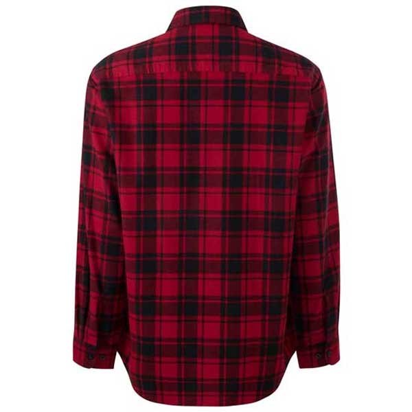 Core Check Flannel Shirt with Chest Flap Pockets