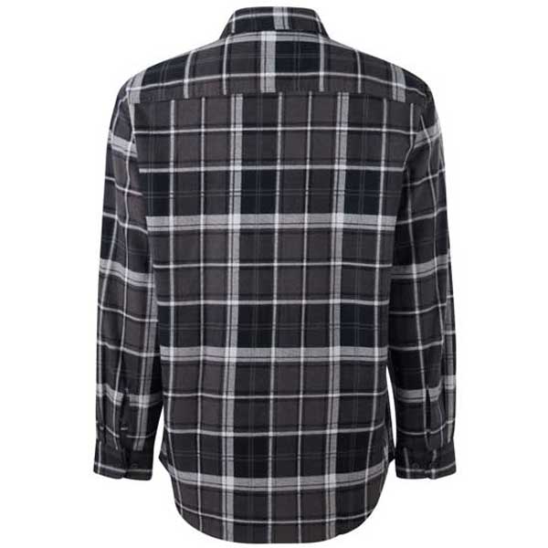 Core Check Flannel Shirt with Chest Flap Pockets