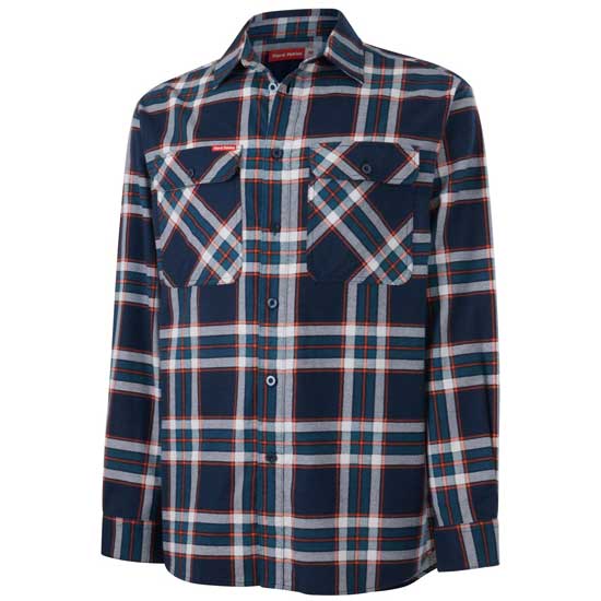 Core Check Flannel Shirt with Chest Flap Pockets
