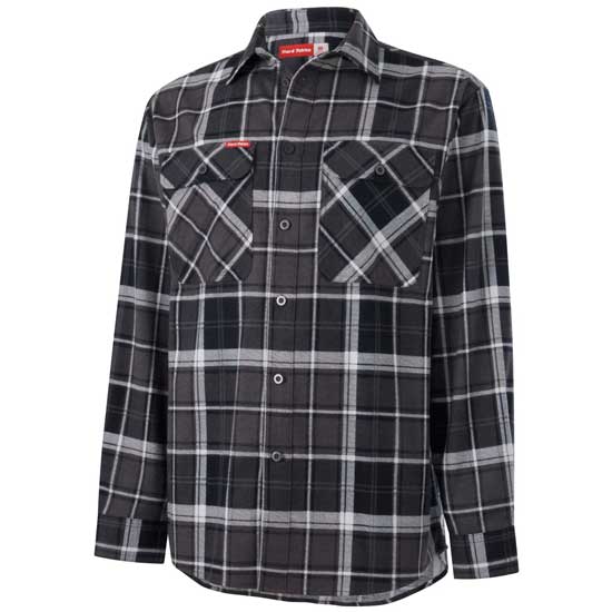 Core Check Flannel Shirt with Chest Flap Pockets