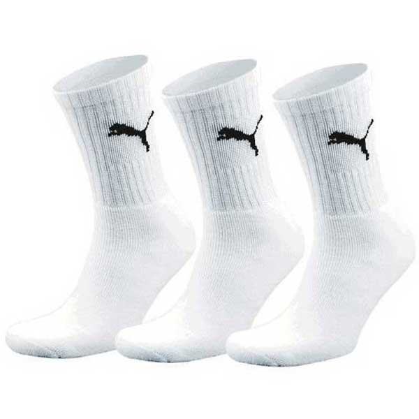 Crew Athletic Socks Puma Ribbed Style 3 Pack Set
