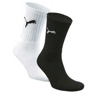 Crew Athletic Socks Puma Ribbed Style 3 Pack Set