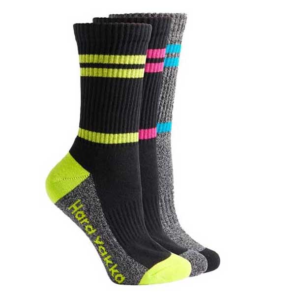 Crew Fit Boot Socks Soft and Durable Pack of 3