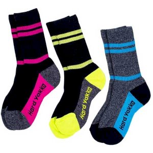 Crew Fit Boot Socks Soft and Durable Pack of 3