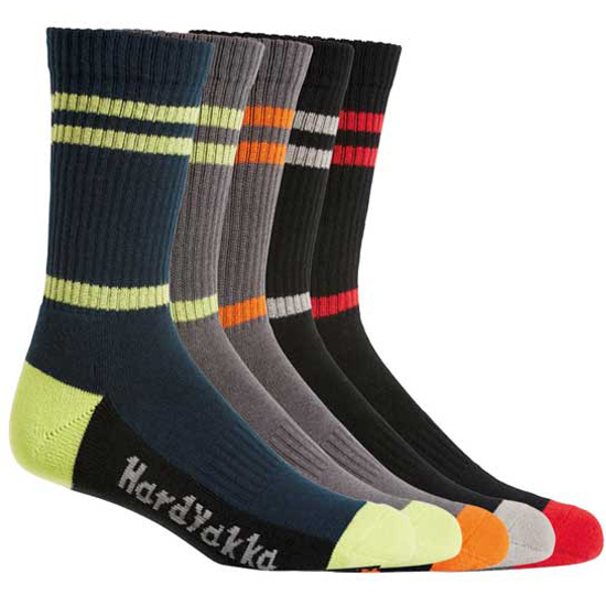 Crew Work Sock Everyday Comfort 5 Pack