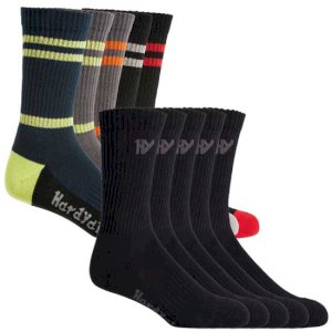 Crew Work Sock Everyday Comfort 5 Pack