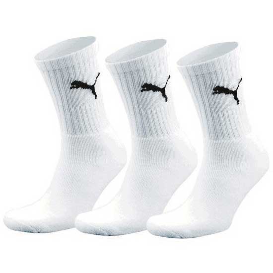 Crew Athletic Socks Puma Ribbed Style 3 Pack Set