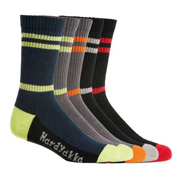 Crew Work Sock Everyday Comfort 5 Pack