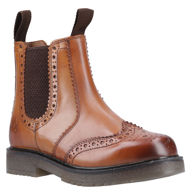 Dalby Pull On Brogue Footwear