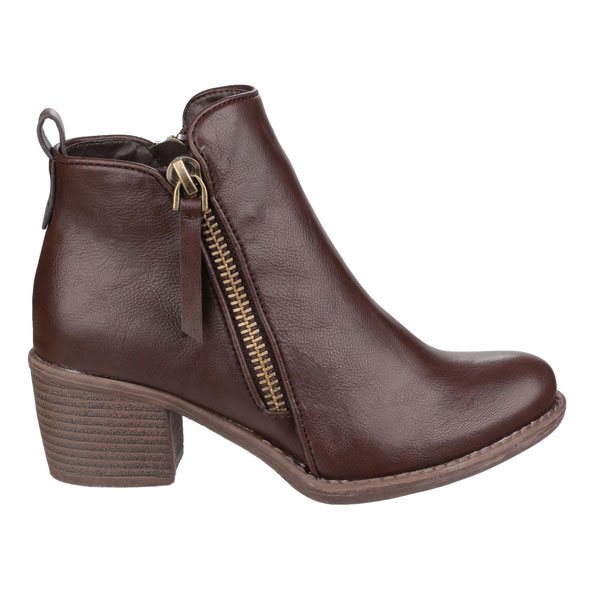 Dench Zip-Up Ankle Boot for Women